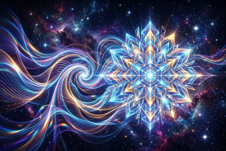 Can Light Forge Matter In Deep Space?