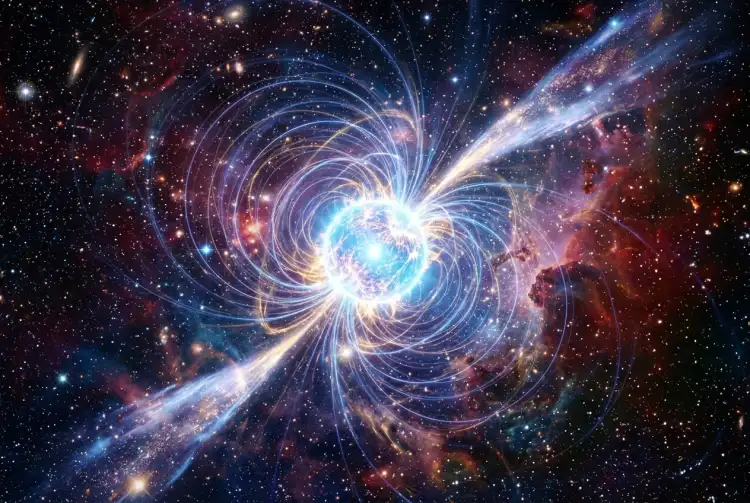 Could Neutron Stars Be Cosmic Data Drives?