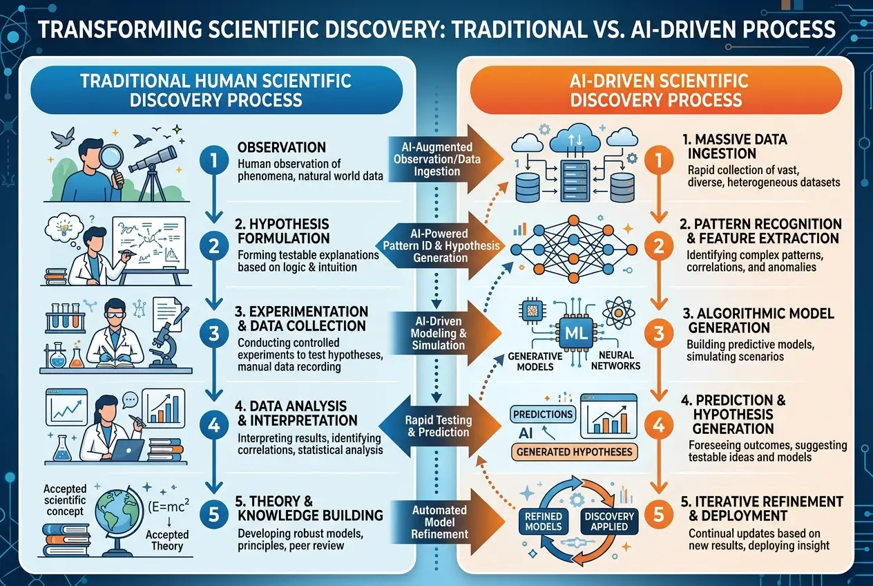 Visual explanation of Can AI Really Discover New Laws of Physics?