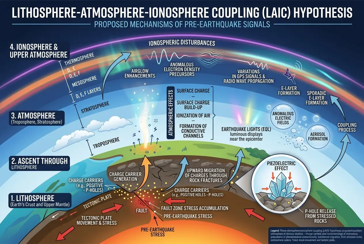 Visual explanation of Do Earthquakes Create Light? Unveiling Seismic Anomalies