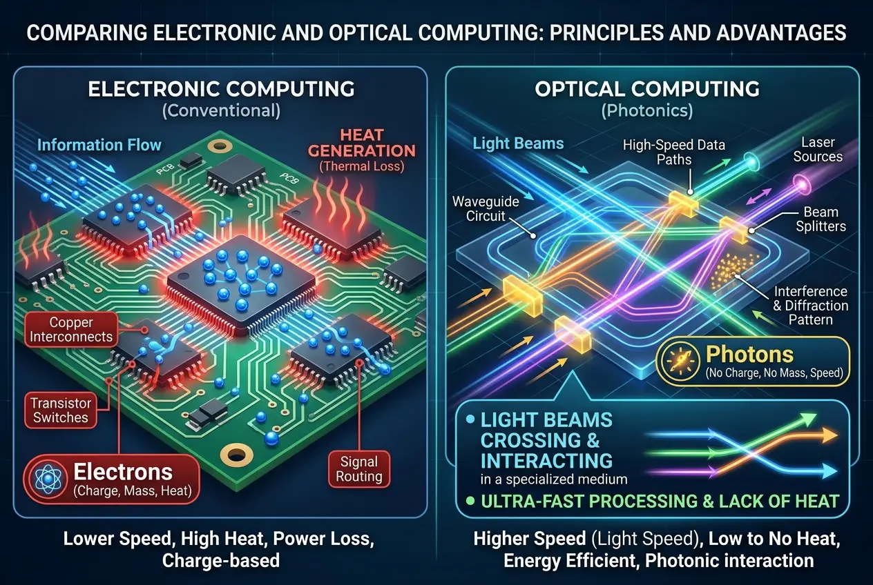 Visual explanation of Can Light Think? The Dawn of Optical Computing