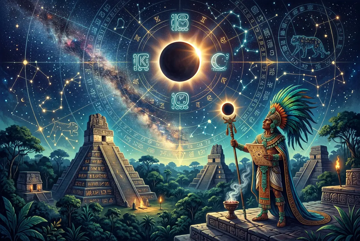 Did Maya Priests Foresee Cosmic Events?