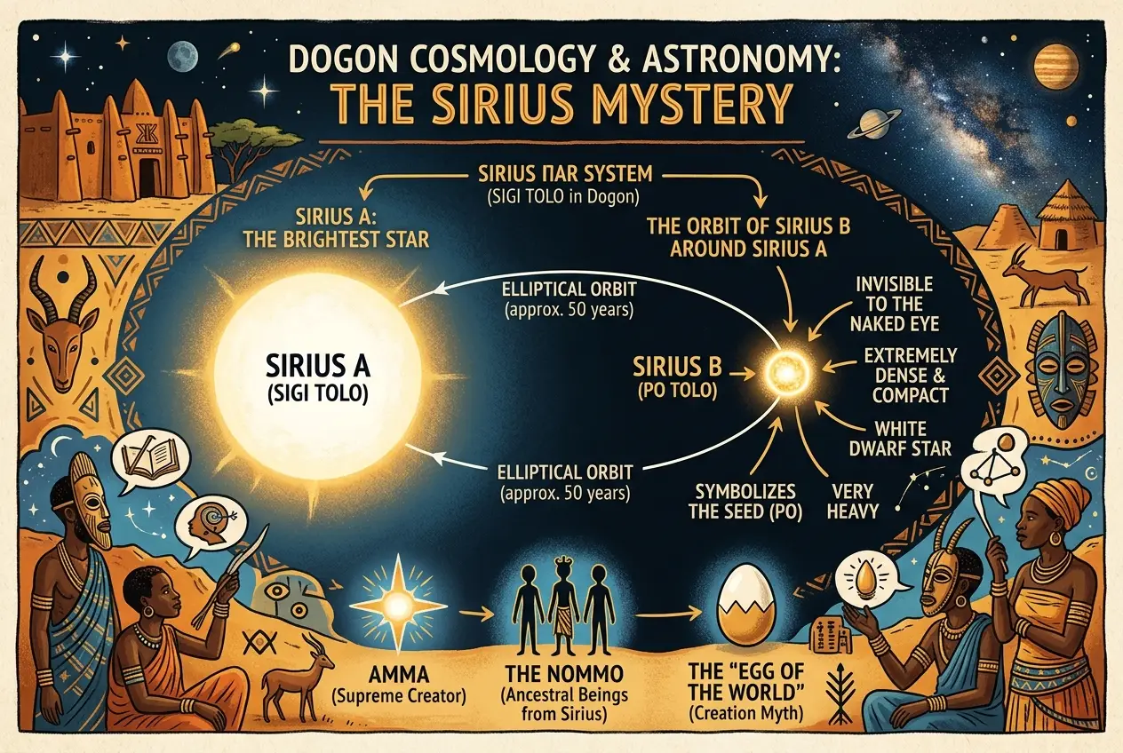 Visual explanation of Did Ancient Cultures Chart Invisible Stars?