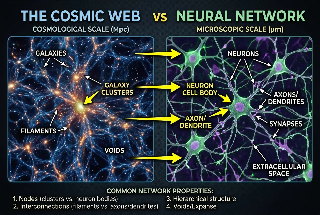 Visual explanation of Is the Universe a Living Organism?