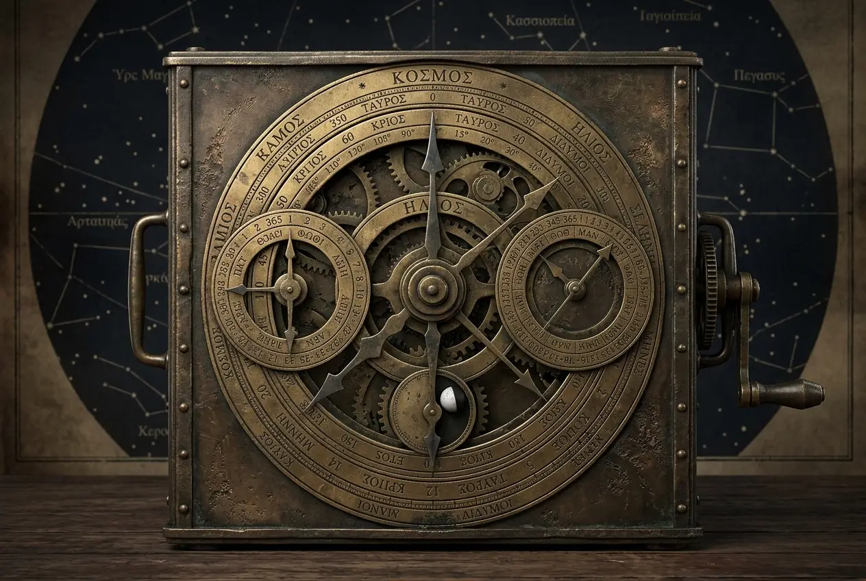 Visual explanation of Antikythera: Was It Our First Analog Computer?