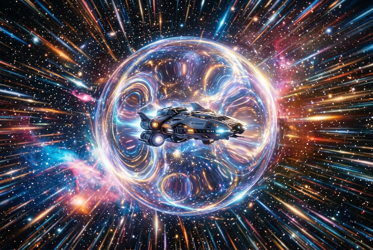 Could Exotic Matter Unlock Faster Than Light Travel?