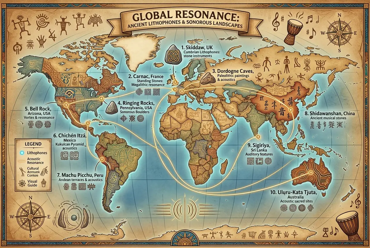 Visual explanation of Do Singing Stones Echo Earth's Hidden Cosmic Past?