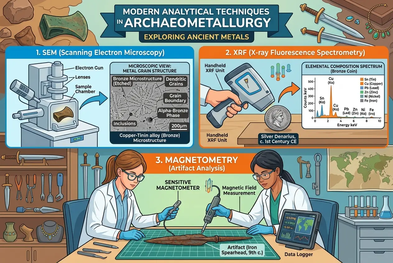 Visual explanation of Lost Alloys: Did Ancients Forge Superconductors?