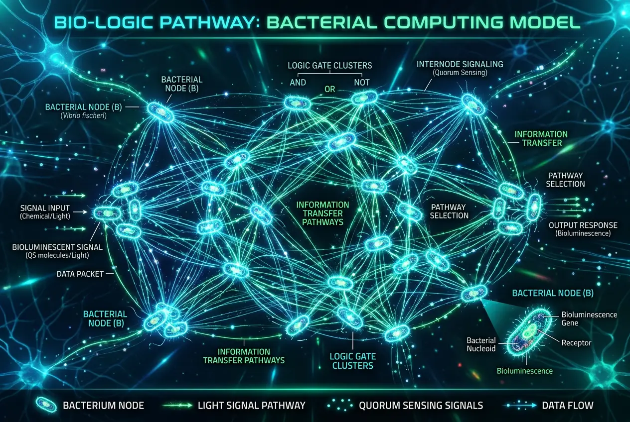 Visual explanation of Can Living Light Become Our Next Supercomputer?