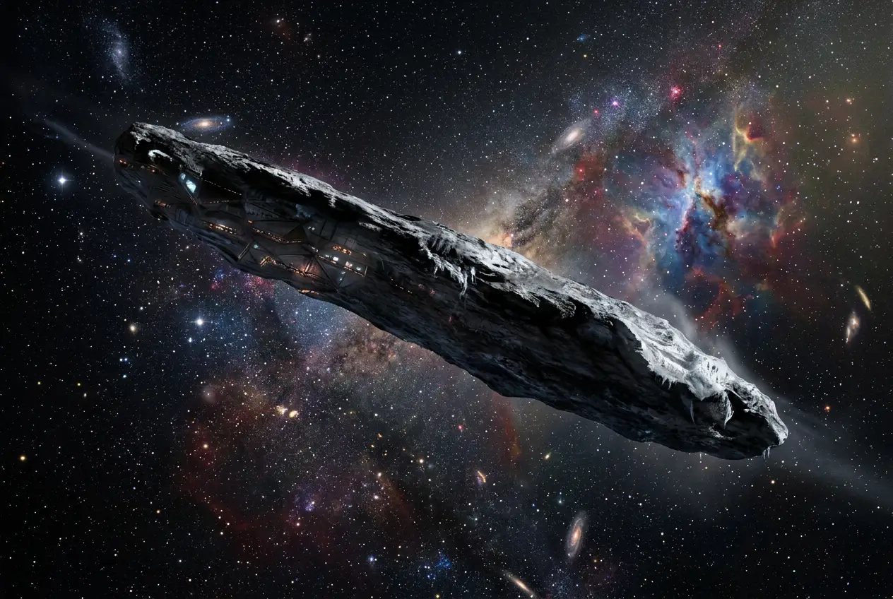 Oumuamua: Alien Probe or Cosmic Iceberg?