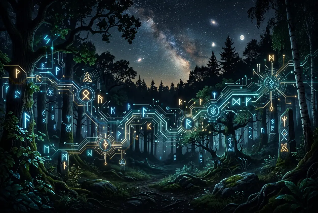 Ancient Runes: Did They Store Data Like Code?