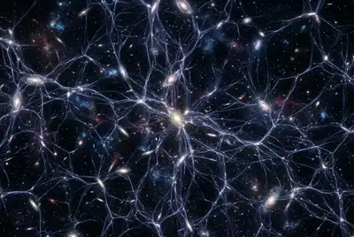 Dark Matter: Is It a Cosmic Communication Network?