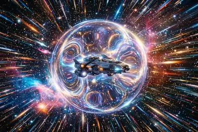 Could Exotic Matter Unlock Faster Than Light Travel?