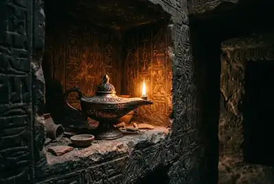 Did Ancient Cultures Craft Immortal Lamps?