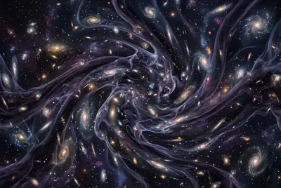 Does Dark Matter Hide a Universe We Can't See?