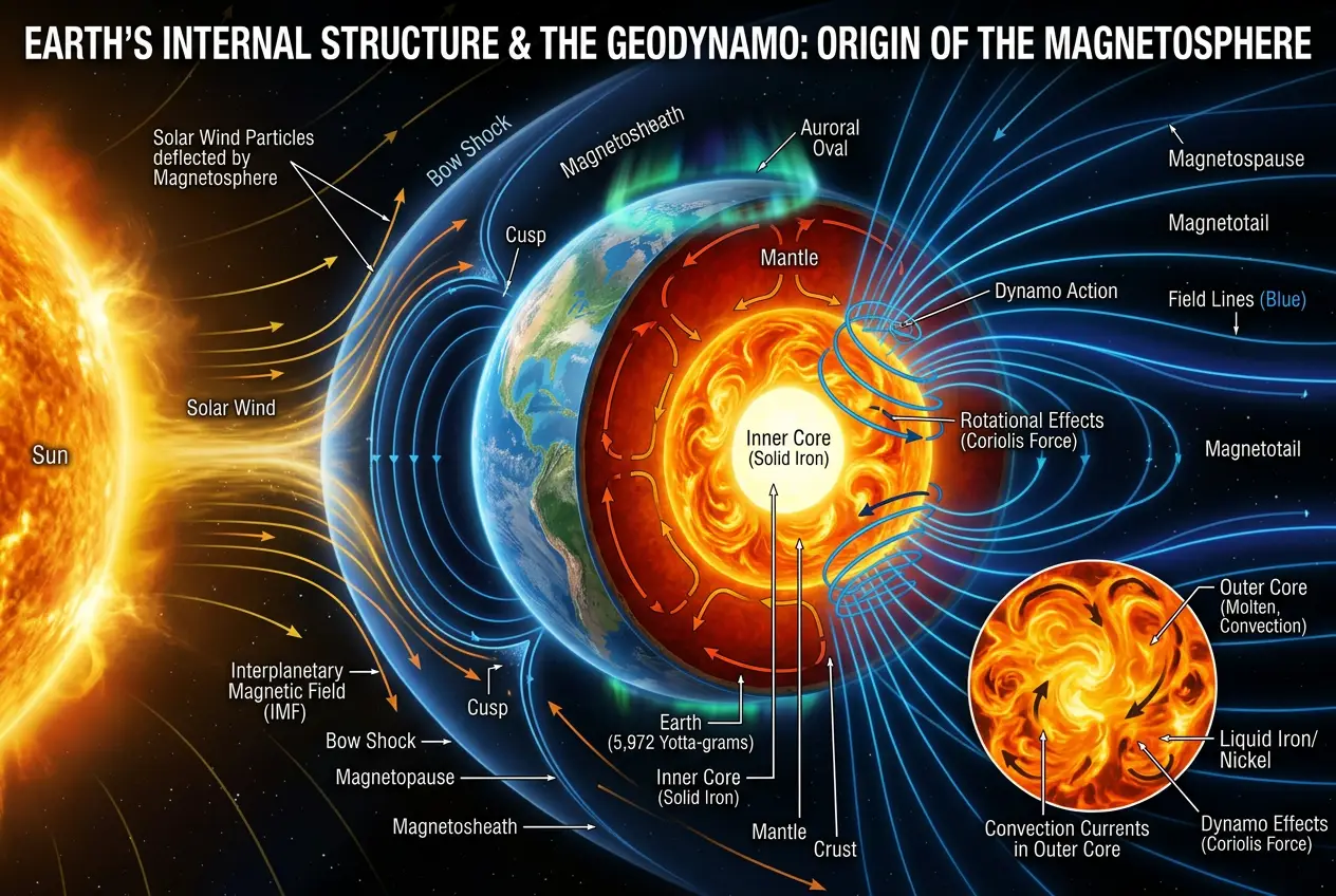 Visual explanation of Is Earth's Magnetic Field Flipping? Unpacking Geologic Reversals