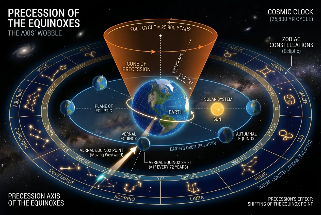 Visual explanation of Did Ancient Astronomers Decode Cosmic Time Algorithms?