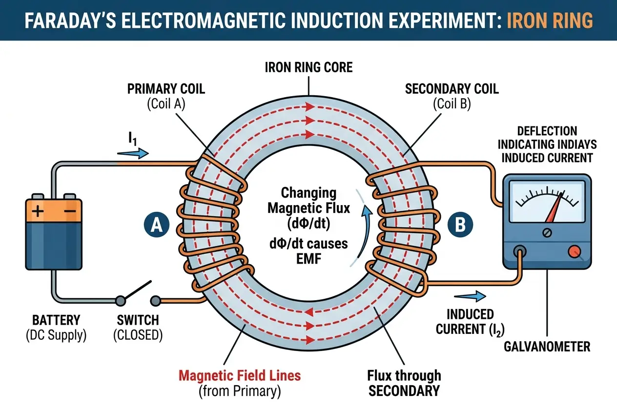 Visual explanation of Michael Faraday: The Mind Who Illuminated Our Modern World