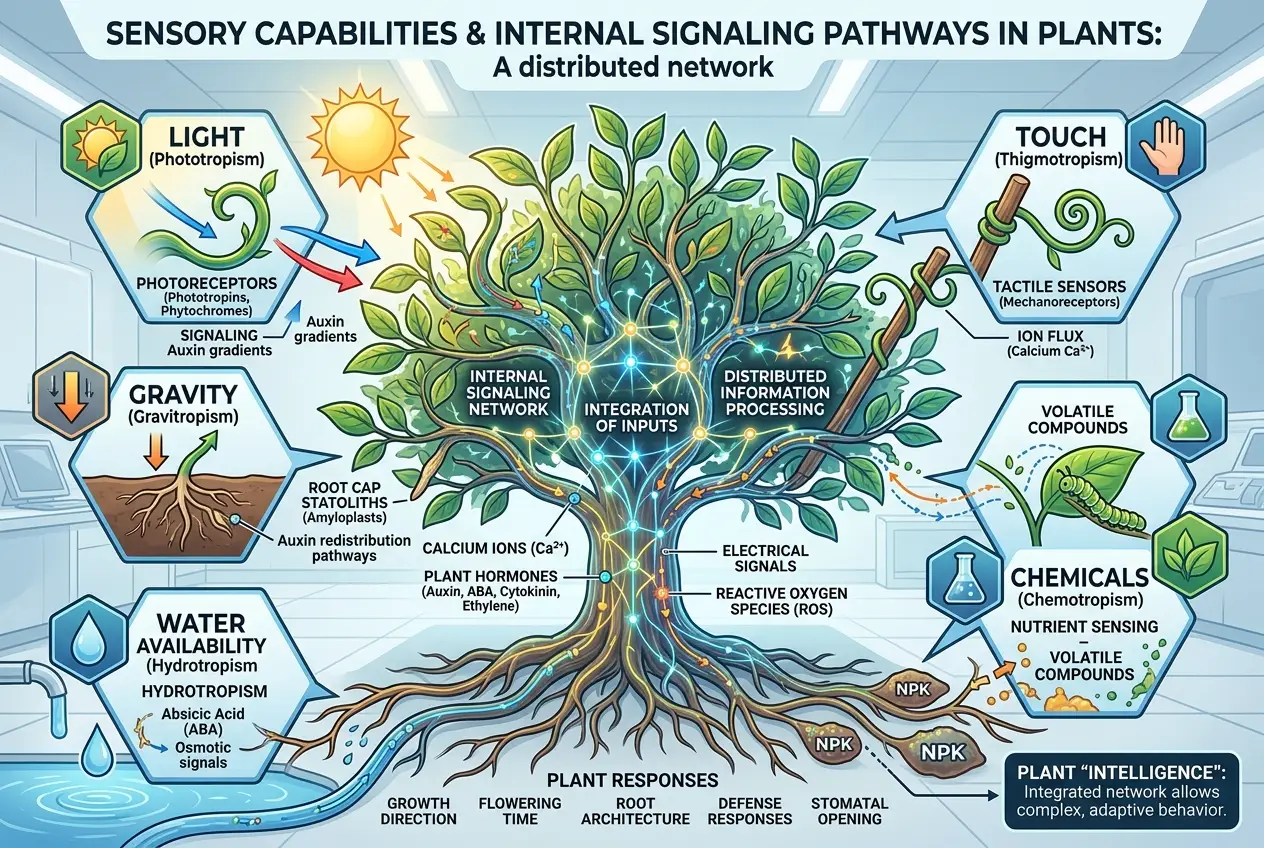 Visual explanation of Can Plants Think? Decoding Nature's Silent Minds
