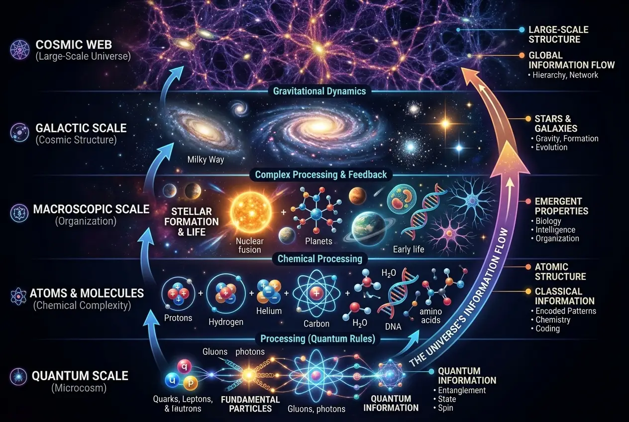 Visual explanation of Is the Universe a Giant Neural Network?