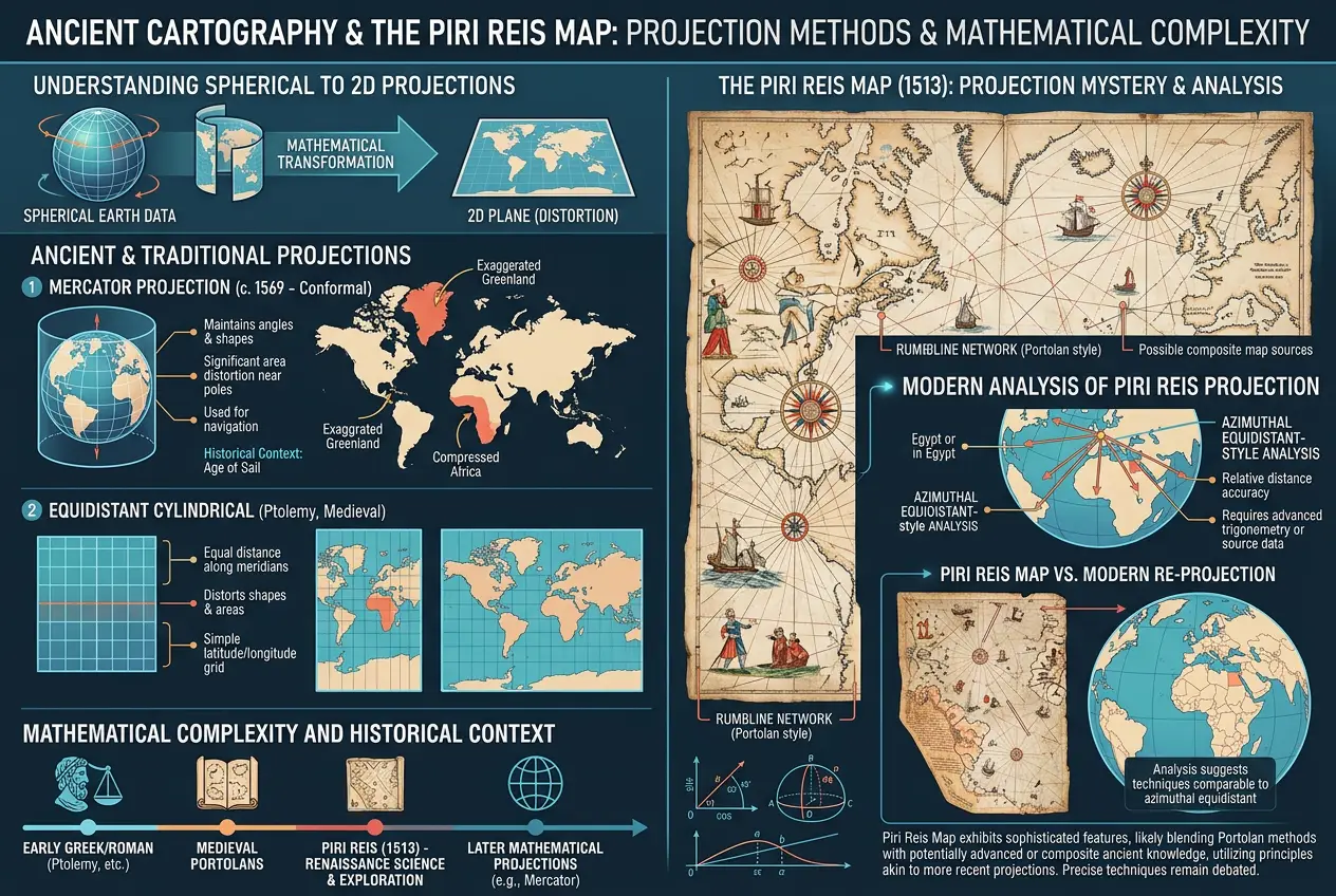 Visual explanation of Piri Reis Map: Secrets of an Antarctic Coastline