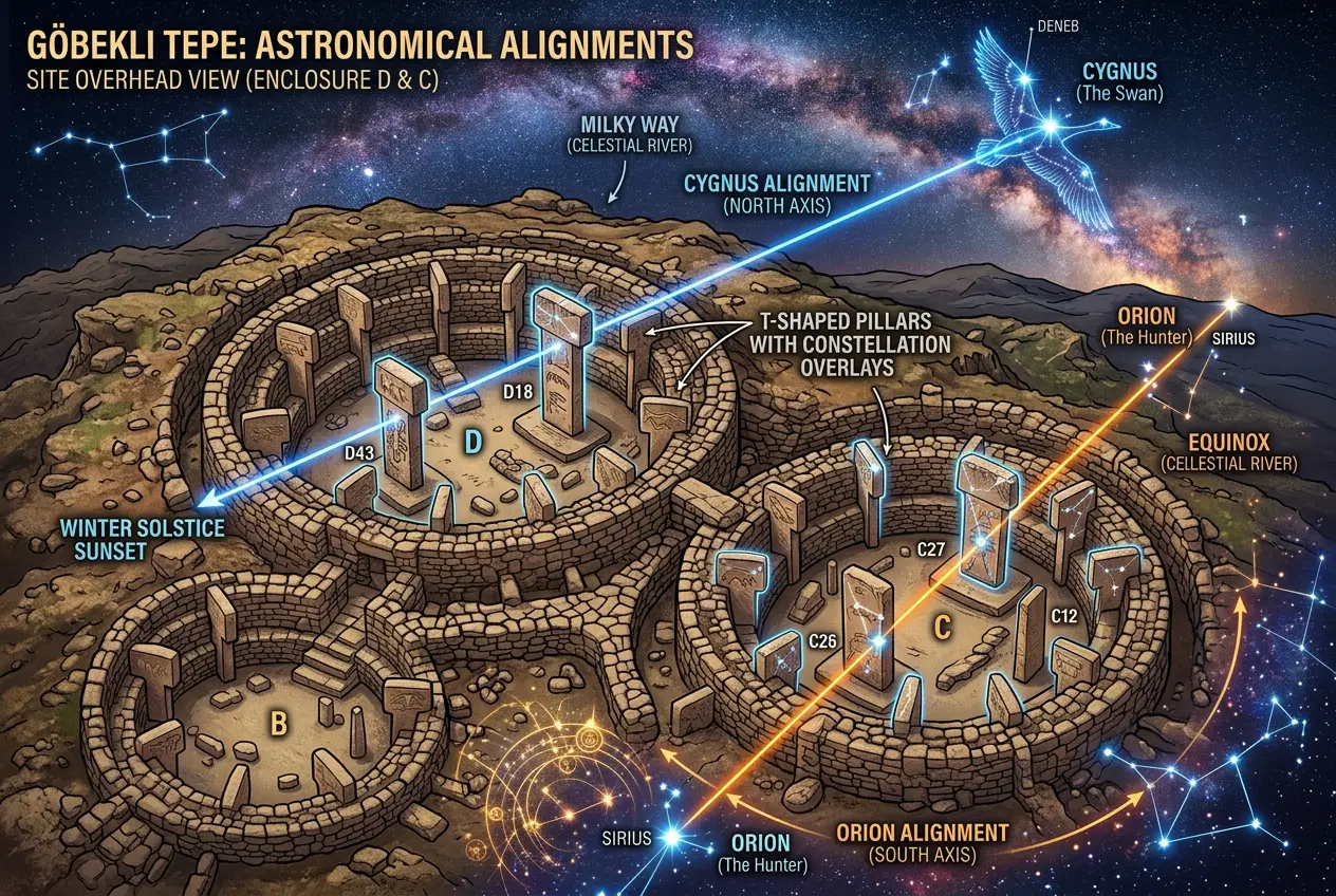 Visual explanation of Did Ancient Temples Map Stargates?