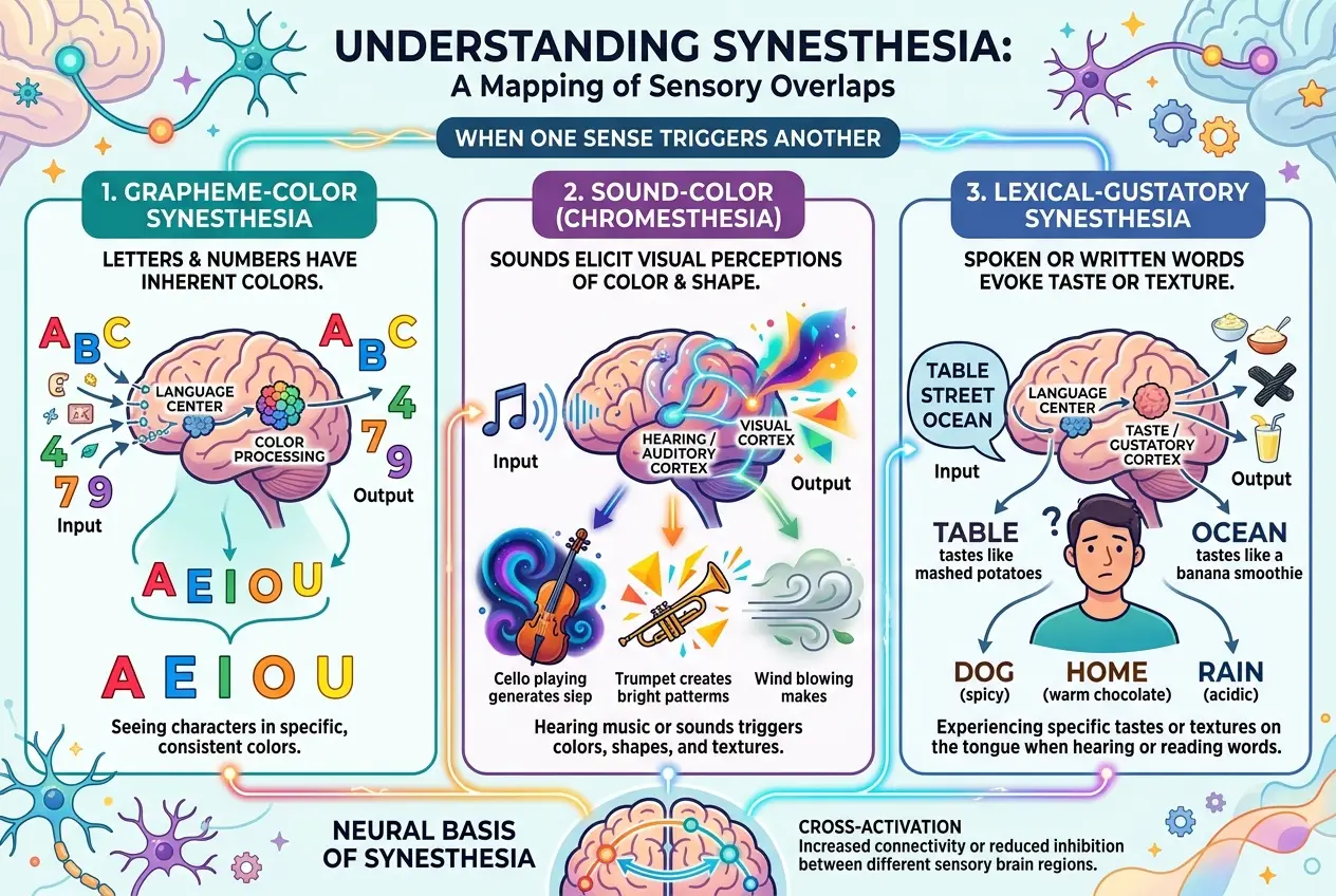 Visual explanation of Can Tech Augment Our Senses? See Sound, Taste Color