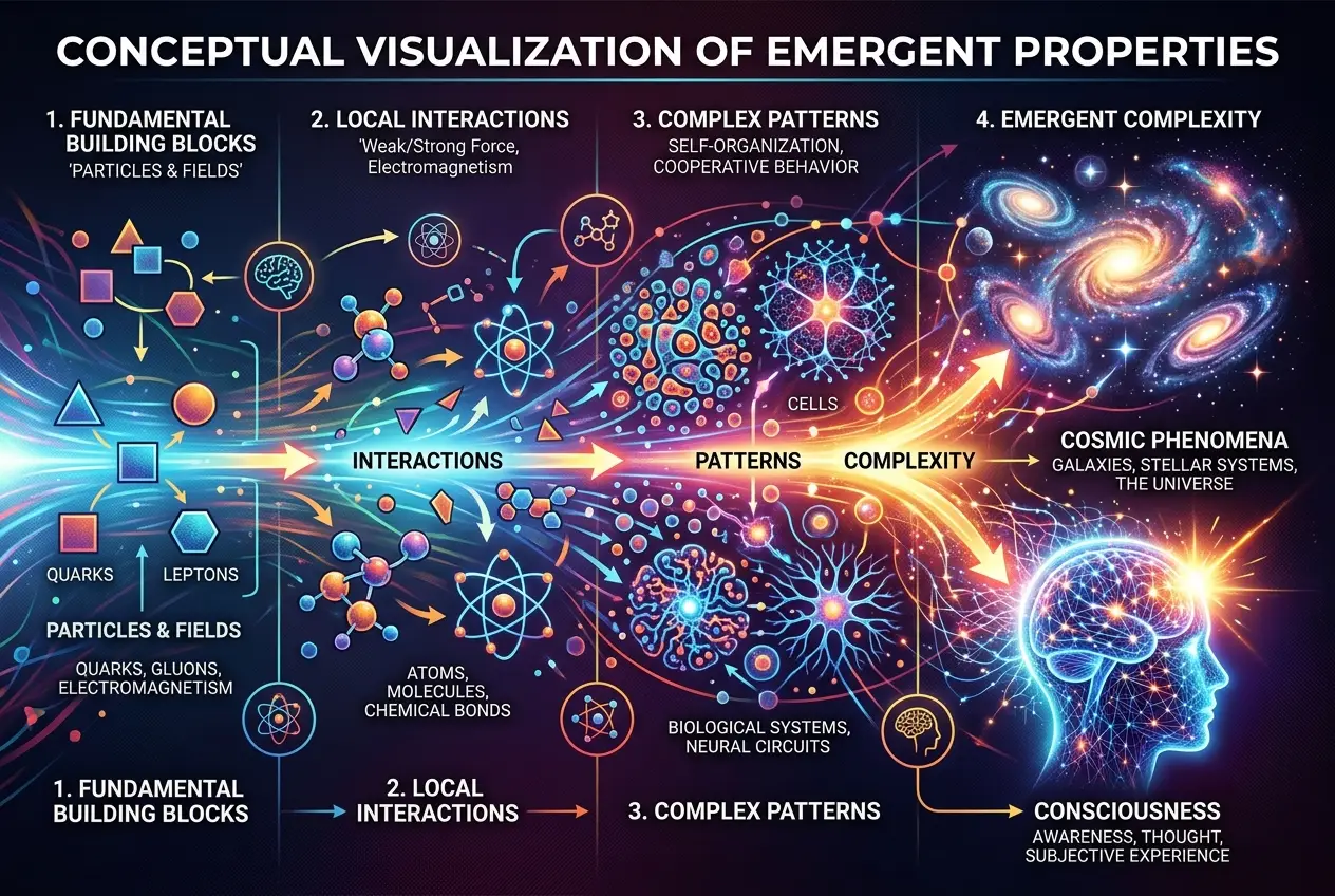 Visual explanation of Is the Universe a Giant Neural Network?