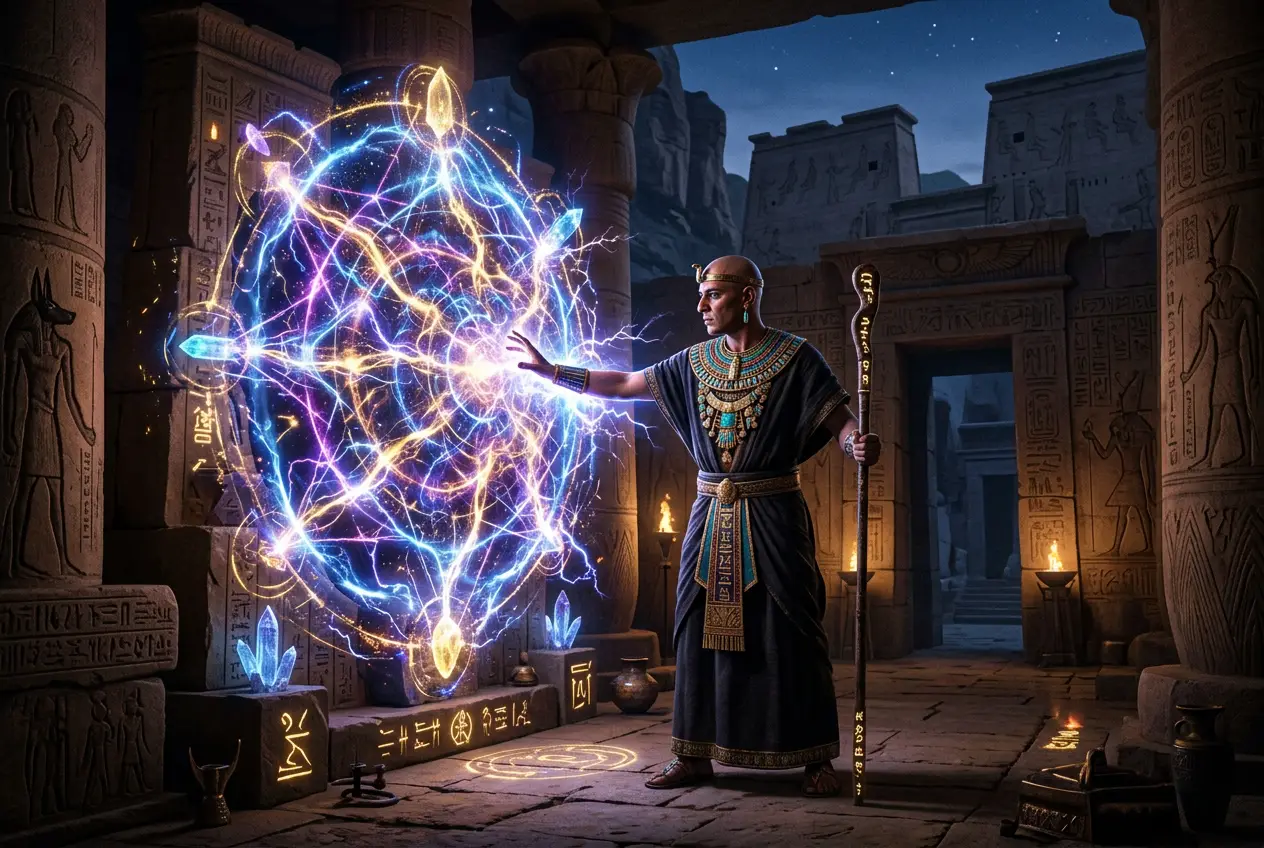 Did Ancient Priests Use Bio-Electric Scanners?