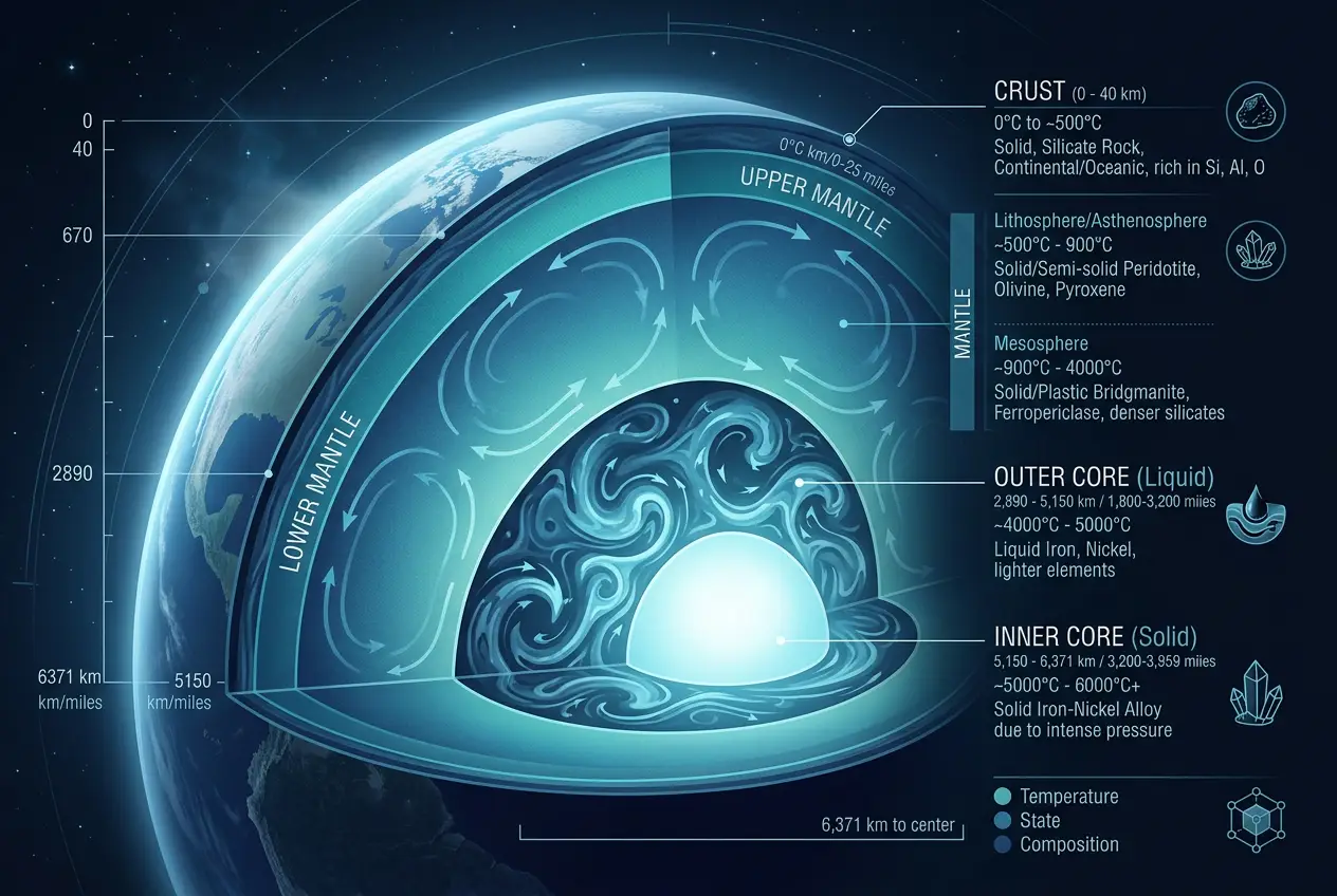 Visual explanation of Is Earth's Core a Reactor? Powering Planets
