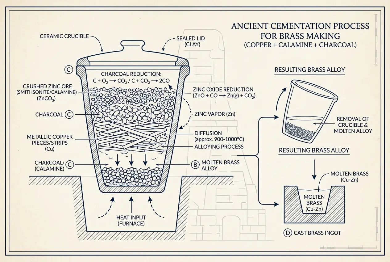 Visual explanation of Orichalcum: Did Ancients Forge a Lost Supermetal?