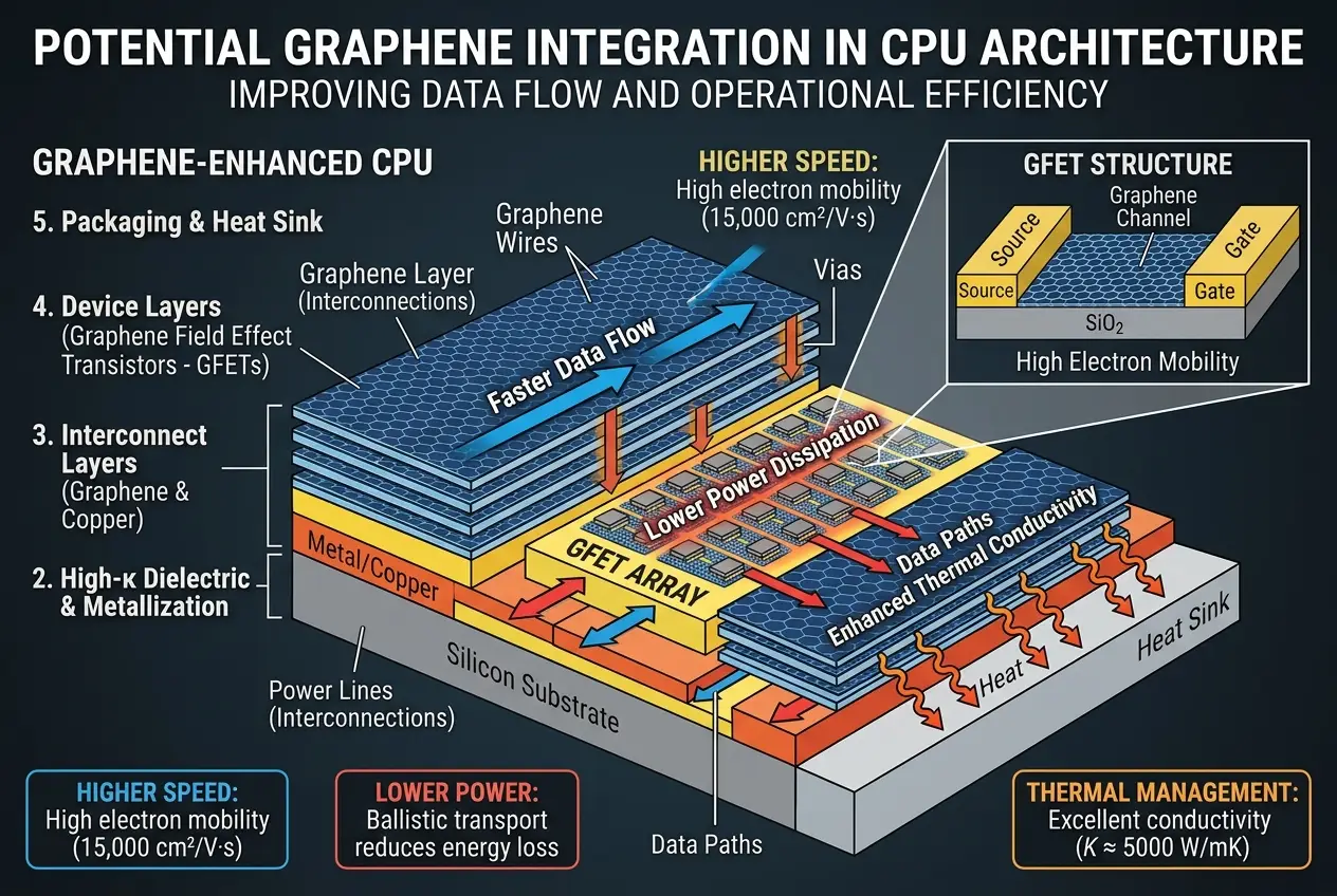 Visual explanation of Can Graphene Chips Unleash AI Superpowers?