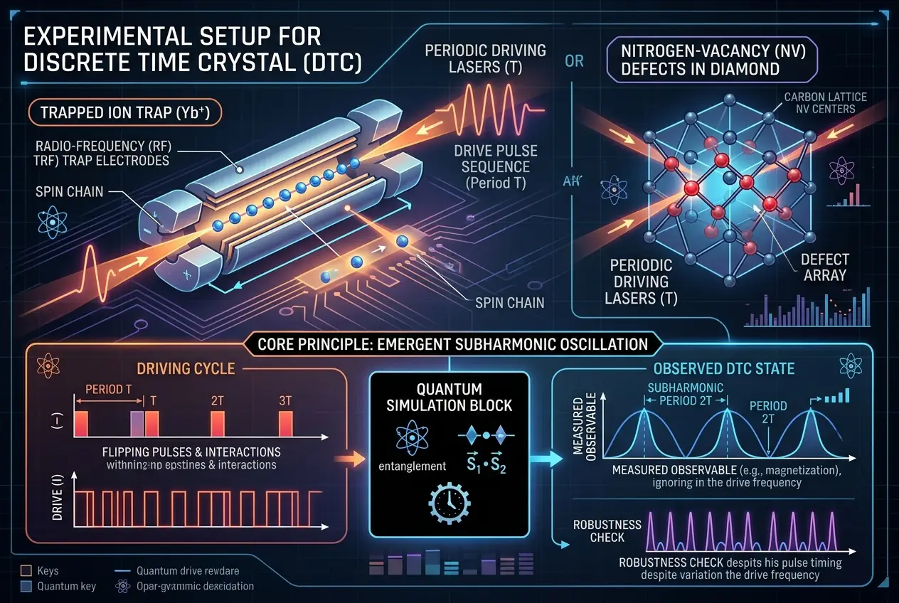 Visual explanation of Do Time Crystals Break Physics? The Strange State of Matter