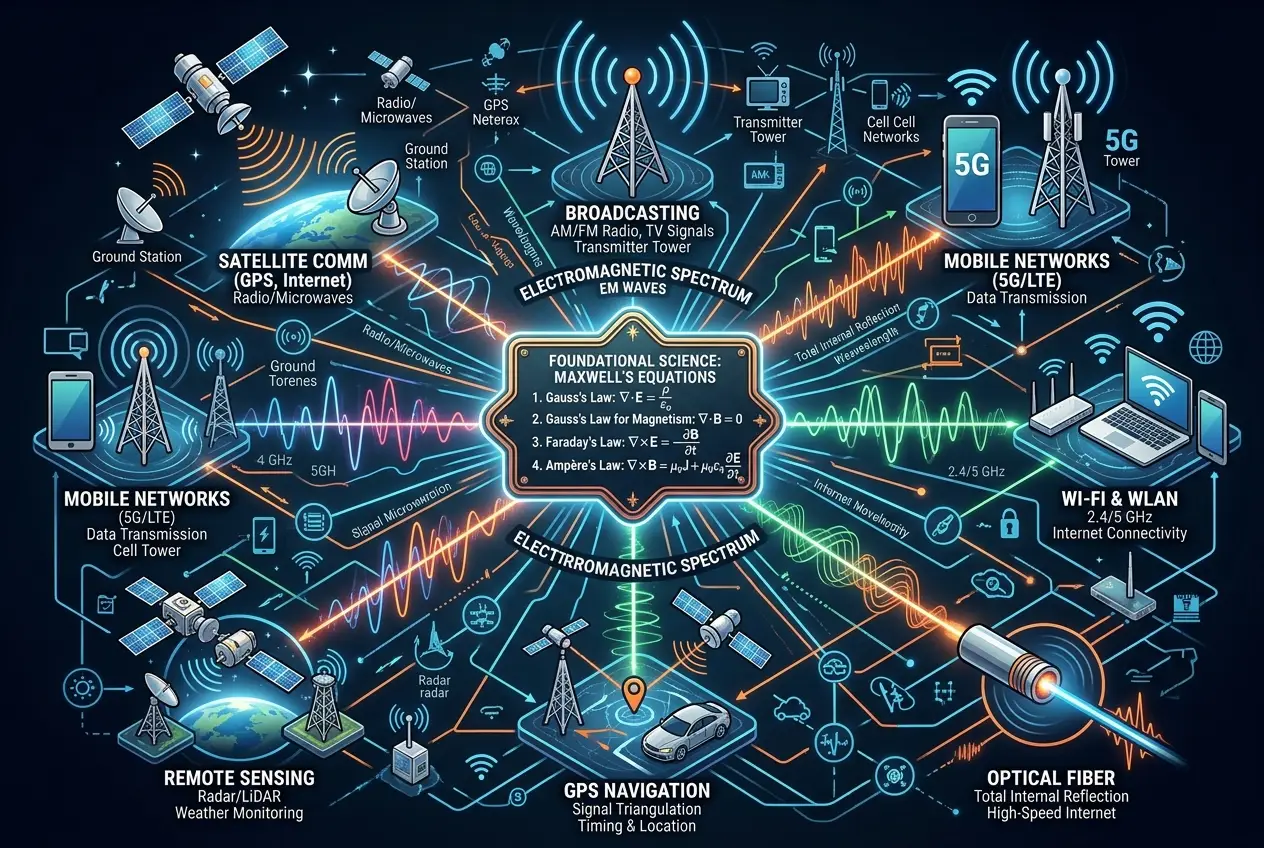 Visual explanation of James Clerk Maxwell: The Mind Who Unified Forces