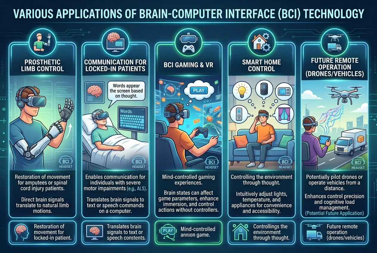 Visual explanation of Can Brainwaves Control Tech from Afar?
