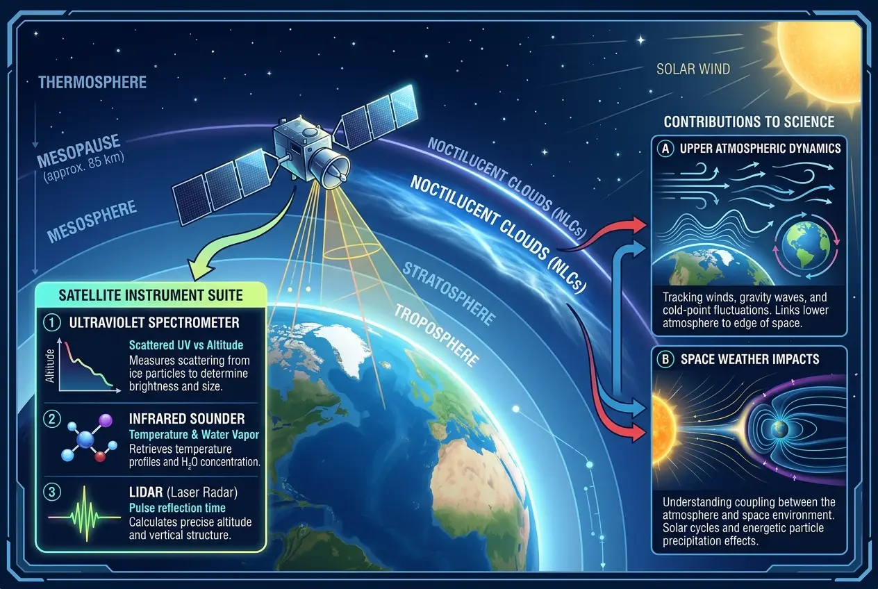 Visual explanation of Do Noctilucent Clouds Hide Unknown Atmospheric Physics?