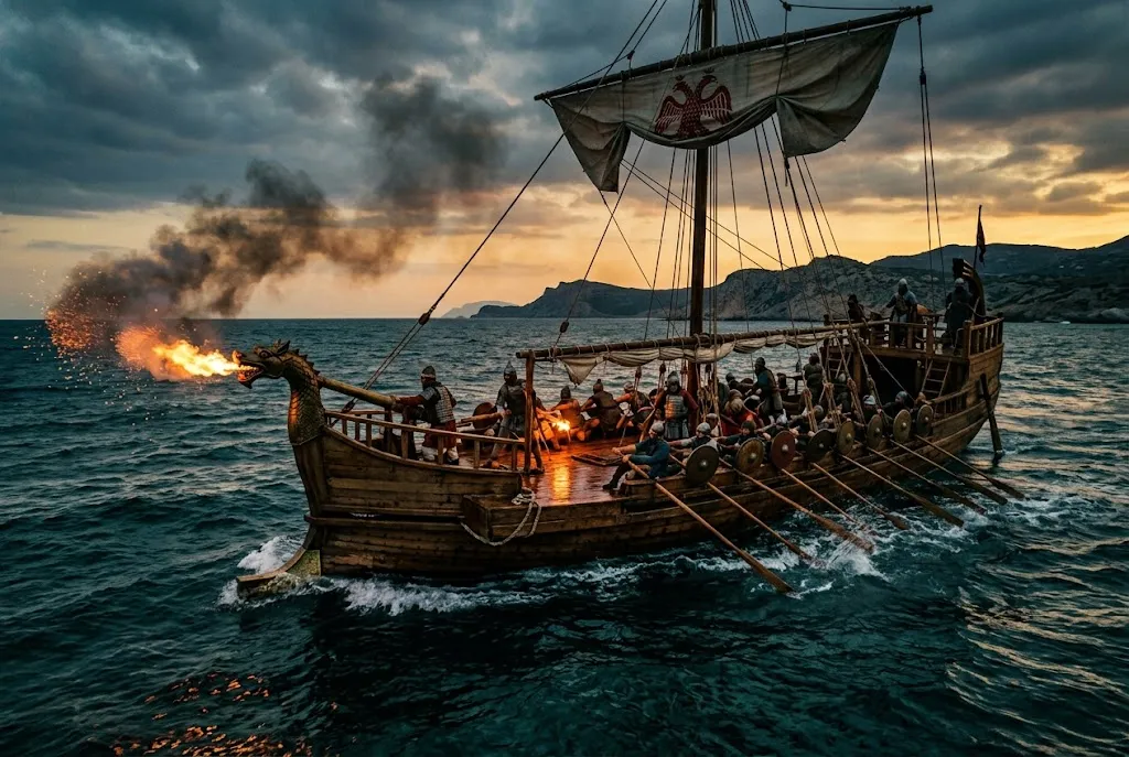 What Is Greek Fire? Byzantium's Fiercest Weapon Explained